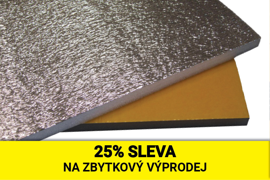 Deska MIRELON 20*1000*2000 mm + Al + samolep, BÍLÁ