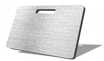 Klekací podložka MIRELON 25*320*520 mm s PETZ fólií, šedá barva