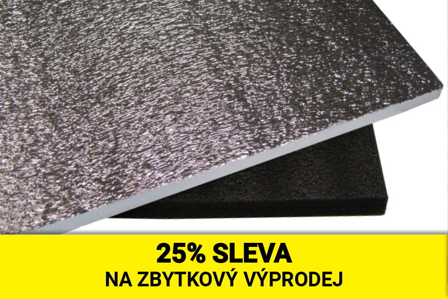 Deska MIRELON 40*1000*1000 mm + Al, BÍLÁ